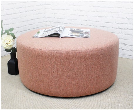 Large Drum Pouffe