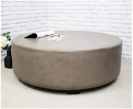Large Drum Pouffe