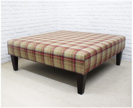 Large Square Coffee Table Stool