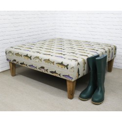 Large Square Coffee Table Stool