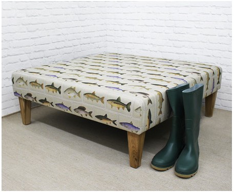 Large Square Coffee Table Stool