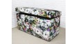 Deep Plain Storage Ottoman