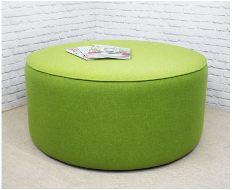 Large Drum Pouffe