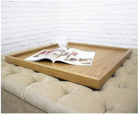 Square : Wooden Tray