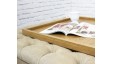 Square Wooden Tray : Light Oak