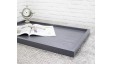 Rectangular Wooden Tray : Charcoal
