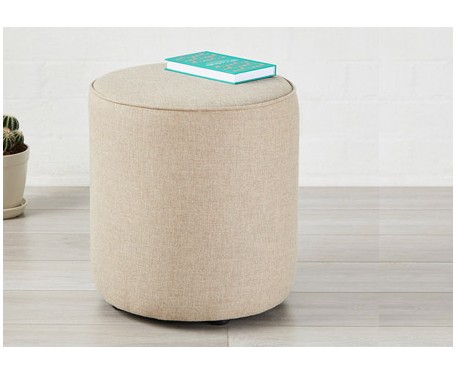 SALE Camden Tall Piped : Short Drum Stool with Piping