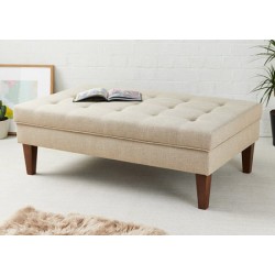 Deco Piped : Large Rectangular Table Stool