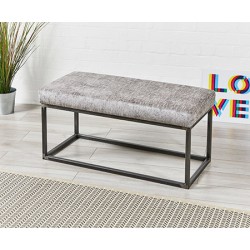 Frankfurt Plain Metal Bench