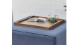 Square Wooden Tray : Dark Oak
