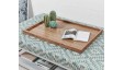 Rectangular Wooden Tray : Dark Oak