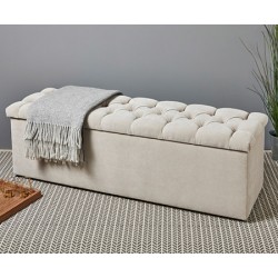 Bellagio Deep Storage : Deep Buttoned Storage Ottoman
