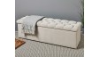 Bellagio Deep Storage : Deep Buttoned Storage Ottoman