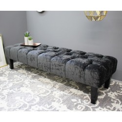 Monaco : Deep Buttoned One Section Stool