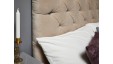 Olivia Single Short : Short Deep Buttoned Headboard