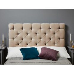 Olivia Single Short : Short Deep Buttoned Headboard