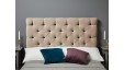 Olivia Single Short : Short Deep Buttoned Headboard