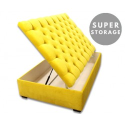 Lexington Super Storage : Extra Large Buttoned Storage Ottoman