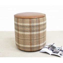 Deep Buttoned Table Stool