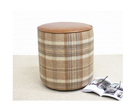 Deep Buttoned Table Stool