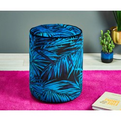 Camden Tall Piped : Tall Drum Stool with Piping