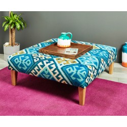 Armitage : Large Square Coffee Table Stool