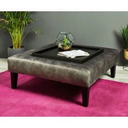 Armitage : Large Square Coffee Table Stool