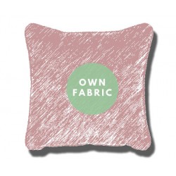 Own Fabric Cushions : Square Piped Cushion