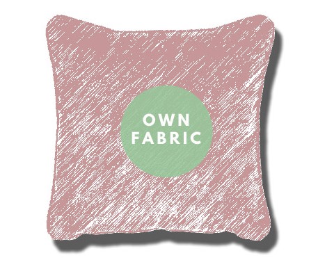 Own Fabric Cushions : Square Piped Cushion
