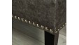 Canterbury Studded : Plain Bench Stool with studs