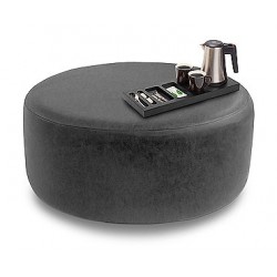 Brooklyn : Large Drum Pouffe