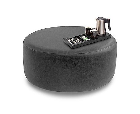 Brooklyn : Large Drum Pouffe