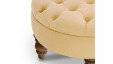 Capri One : Short Circular Buttoned Footstool