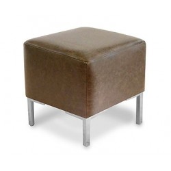 Short Cube Footstool