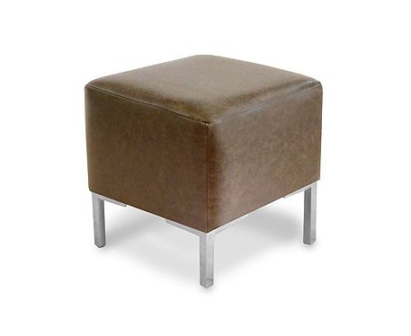 Short Cube Footstool