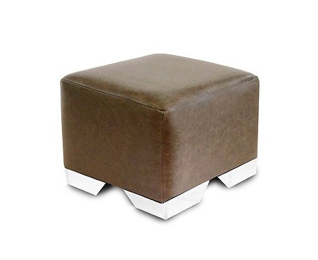 Short Cube Footstool