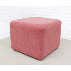 Short Cube Footstool