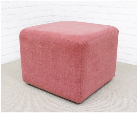Short Cube Footstool