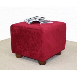 Short Cube Footstool