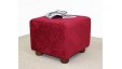Short Cube Footstool