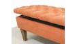 Deep Buttoned Storage Bench