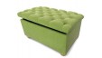 Deep Buttoned Storage Ottoman