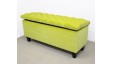 Deep Buttoned Storage Ottoman