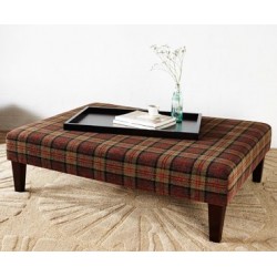 Large Rectangular Coffee Table Stool