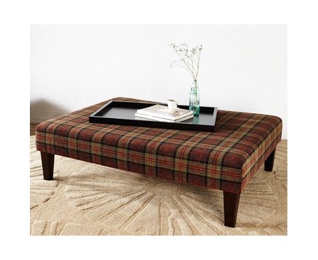 Large Rectangular Coffee Table Stool
