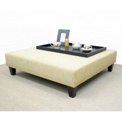 Large Square Coffee Table Stool
