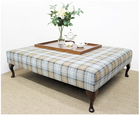Large Rectangular Coffee Table Stool