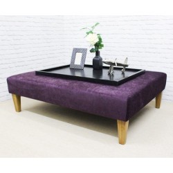 Large Rectangular Coffee Table Stool