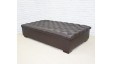 Deep Buttoned Rectangular Table Stool