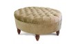 Oval Deep Buttoned Stool